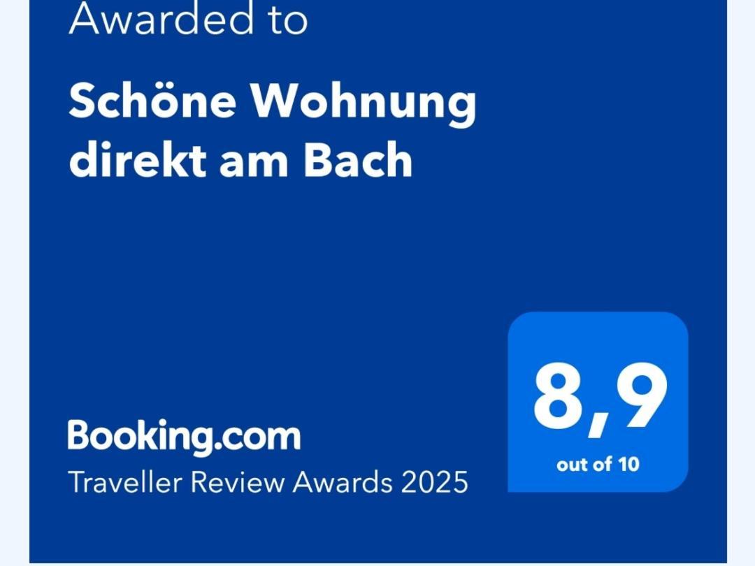 Schoene Wohnung Direkt Am Bach Neunkirchen am Sand Экстерьер фото